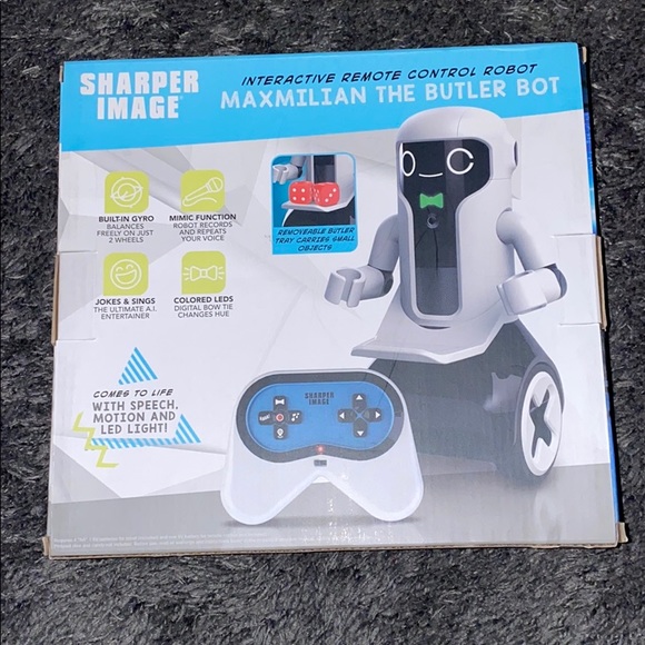 Interactive Remote Sharper Image Butler Robot Sharper Image Maximilian